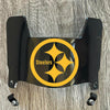 Pittsburgh Steelers Mini Football Helmet Visor Shield Black Dark Tint w/ Clips