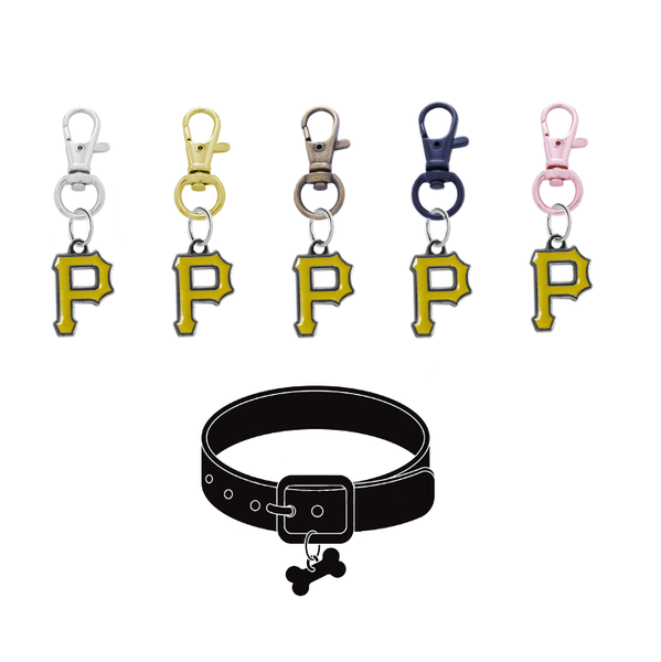Pittsburgh Pirates MLB Pet Tag Dog Cat Collar Charm