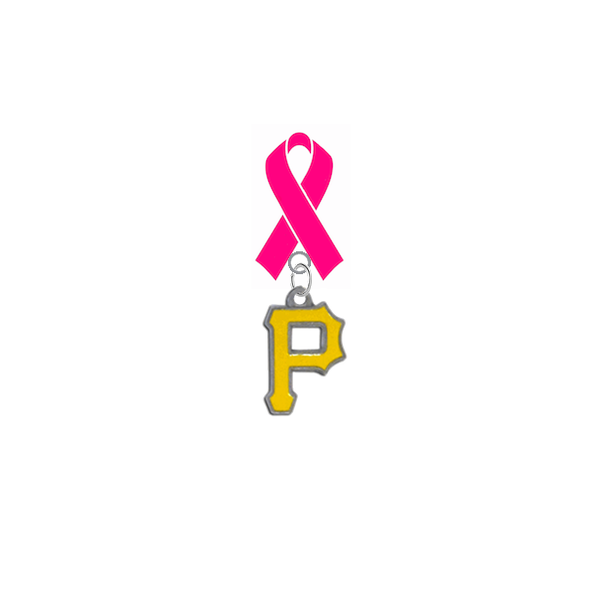 Pittsburgh Pirates MLB Breast Cancer Awareness / Mothers Day Pink Ribbon Lapel Pin