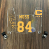Minnesota Vikings Randy Moss Mini Football Helmet Visor Shield Clear w/ Clips