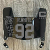 Philadelphia Eagles Reggie White Mini Football Helmet Visor Shield Black Dark Tint w/ Clips - PICK COLOR
