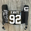 Philadelphia Eagles Reggie White Mini Football Helmet Visor Shield Black Dark Tint w/ Clips - PICK COLOR