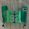 Philadelphia Eagles Reggie White Mini Football Helmet Visor Shield Green Chrome Mirror w/ Clips - PICK COLORPhiladelphia Eagles Reggie White Mini Football Helmet Visor Shield Green Chrome Mirror w/ Clips - PICK COLOR