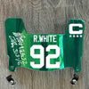 Philadelphia Eagles Reggie White Mini Football Helmet Visor Shield Green Chrome Mirror w/ Clips - PICK COLOR