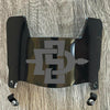 San Diego State Aztecs Mini Football Helmet Visor Shield Black Dark Tint w/ Clips