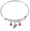 San Antonio Spurs NBA Expandable Wire Bangle Charm Bracelet