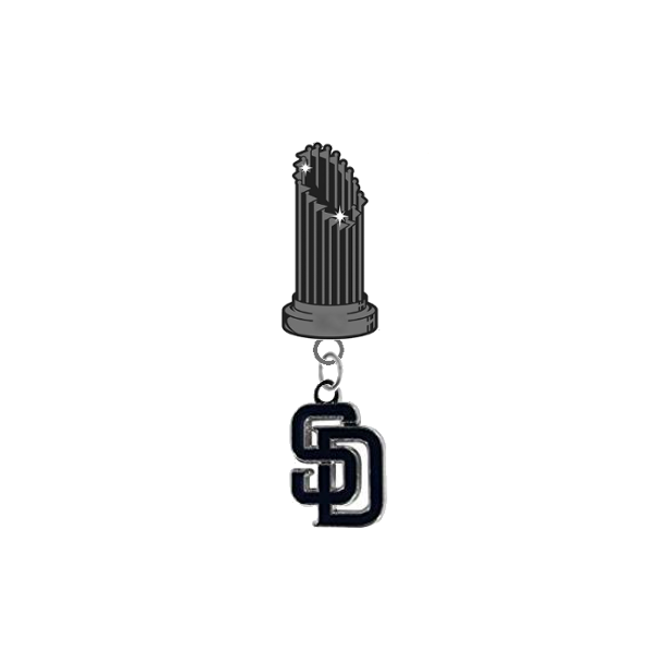 San Diego Padres MLB World Series Trophy Lapel Pin