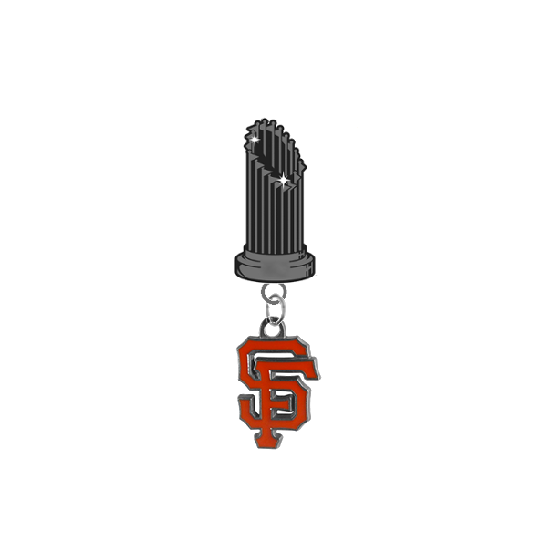 San Francisco Giants MLB World Series Trophy Lapel Pin