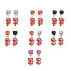 San Francisco Giants MLB Swarovski Crystal Stud Rhinestone Earrings
