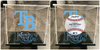 Tampa Bay Rays Single Acrylic UV Baseball Display Case Cube w/ Ball Holder