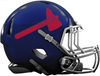 Atlanta Braves Custom Concept Navy Blue Mini Riddell Speed Football Helmet