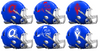 Atlanta Braves Retro Throwback Custom Concept Royal Blue Mini Riddell Speed Football Helmet