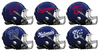 Washington Nationals Custom Concept Navy Blue Mini Riddell Speed Football Helmet