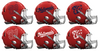 Washington Nationals Custom Concept Red Mini Riddell Speed Football Helmet