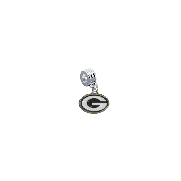 Green Bay Packers NFL Football Universal European Bracelet Charm (Pandora Compatible)