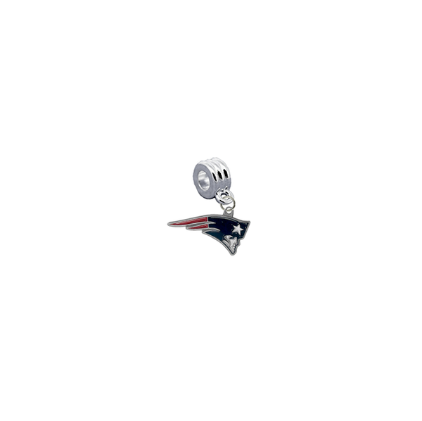 New England Patriots NFL Football Universal European Bracelet Charm (Pandora Compatible)