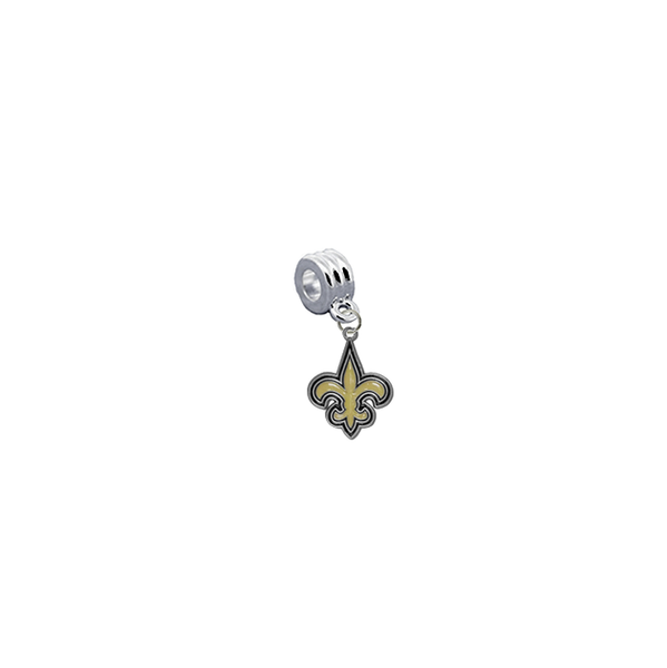 New Orleans Saints NFL Football Universal European Bracelet Charm (Pandora Compatible)