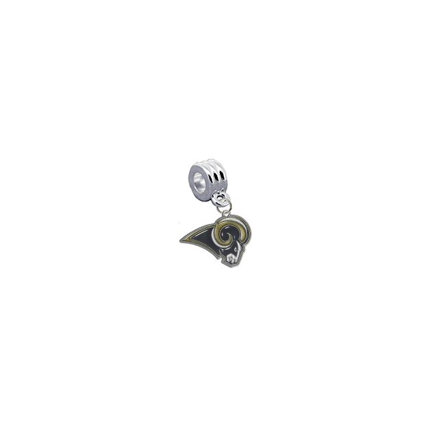 Los Angeles Rams NFL Football Universal European Bracelet Charm (Pandora Compatible)