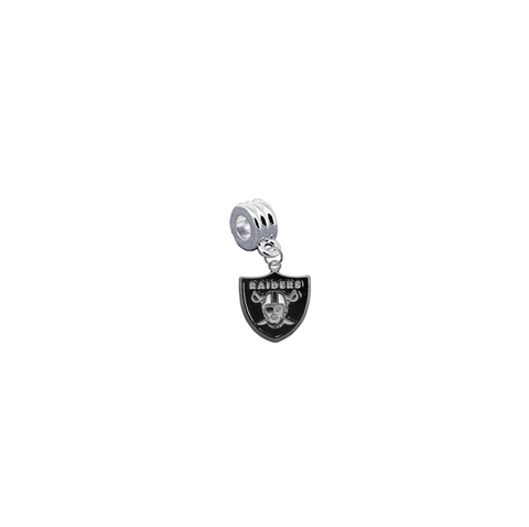 Oakland Raiders NFL Football Universal European Bracelet Charm (Pandora Compatible)