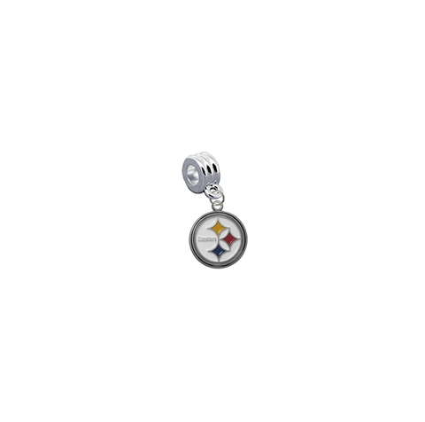 Pittsburgh Steelers NFL Football Universal European Bracelet Charm (Pandora Compatible)