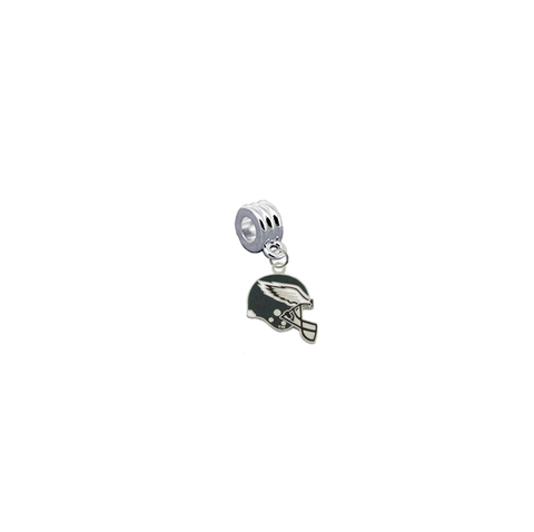 Philadelphia Eagles Helmet NFL Football Universal European Bracelet Charm (Pandora Compatible)