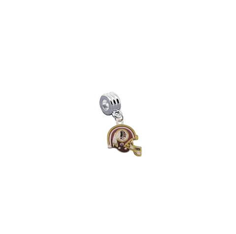 Washington Redskins Helmet NFL Football Universal European Bracelet Charm (Pandora Compatible)