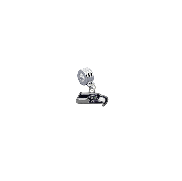 Seattle Seahawks NFL Football Universal European Bracelet Charm (Pandora Compatible)