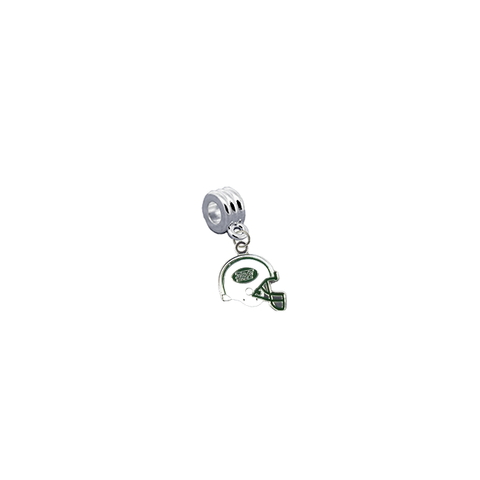 New York Jets Helmet NFL Football Universal European Bracelet Charm (Pandora Compatible)