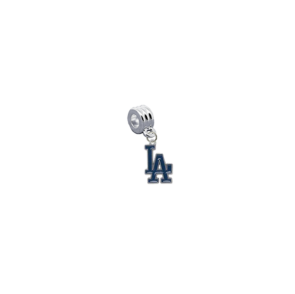 Los Angeles Dodgers MLB Universal European Bracelet Charm (Pandora Compatible)