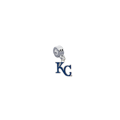Kansas City Royals 2 MLB Universal European Bracelet Charm (Pandora Compatible)
