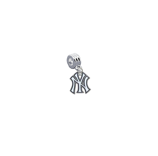 New York Yankees MLB Universal European Bracelet Charm (Pandora Compatible)