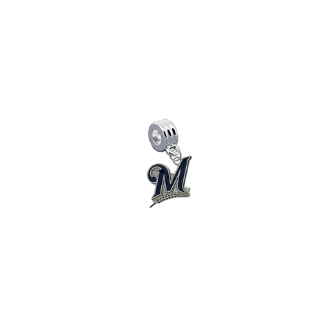 Milwaukee Brewers MLB Universal European Bracelet Charm (Pandora Compatible)