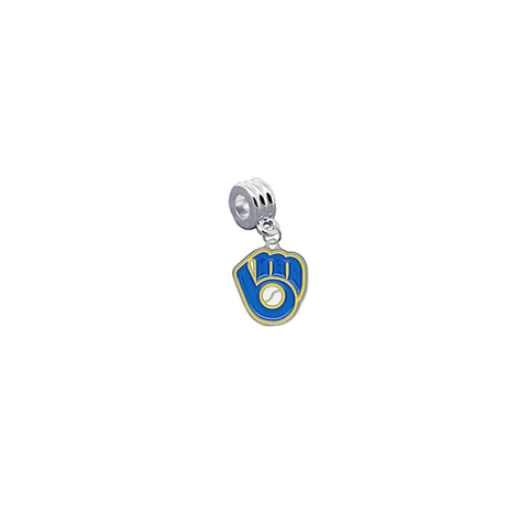 Milwaukee Brewers 2 MLB Universal European Bracelet Charm (Pandora Compatible)