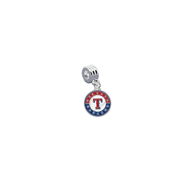 Texas Rangers MLB Universal European Bracelet Charm (Pandora Compatible)