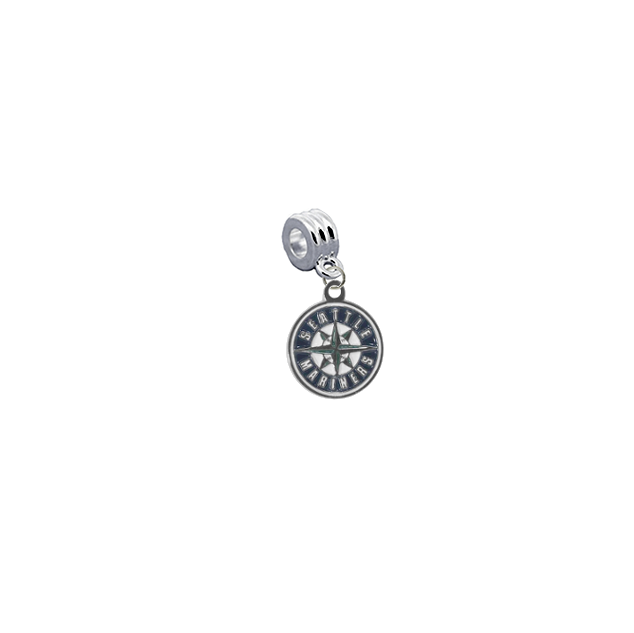 Seattle Mariners MLB Universal European Bracelet Charm (Pandora Compatible)