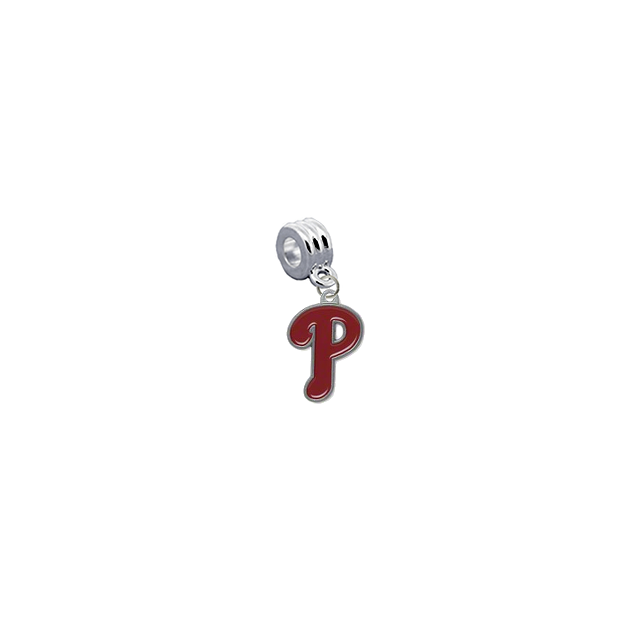 Philadelphia Phillies MLB Universal European Bracelet Charm (Pandora Compatible)