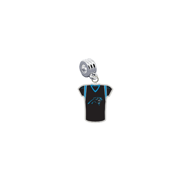 Carolina Panthers Game Day Jersey Universal European Bracelet Charm (Pandora Compatible)