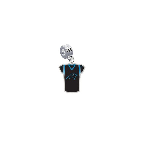 Carolina Panthers Game Day Jersey Universal European Bracelet Charm (Pandora Compatible)