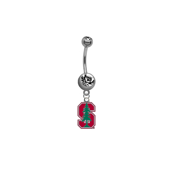Stanford Cardinal NCAA College Belly Button Navel Ring
