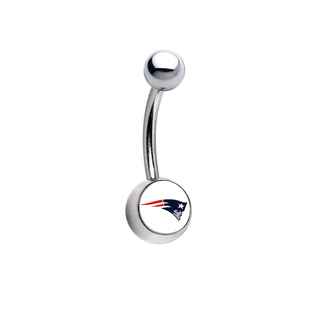 Patriots belly best sale button ring