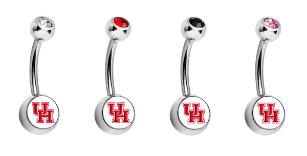 Houston Cougars Swarovski Classic Style 7/16