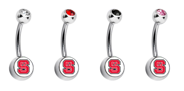 North Carolina State Wolfpack Swarovski Classic Style 7/16
