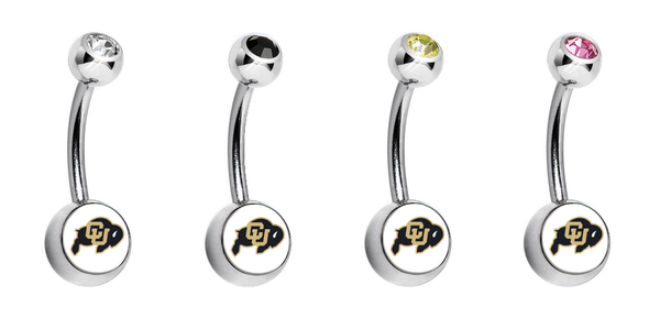 Colorado Buffaloes Swarovski Classic Style 7/16