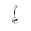 Colorado Buffaloes Gold Swarovski Classic Style 7/16