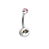 Colorado Buffaloes Pink Swarovski Classic Style 7/16