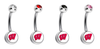 Wisconsin Badgers Swarovski Classic Style 7/16