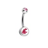 Washington State Cougars Pink Swarovski Classic Style 7/16