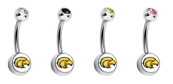 Southern Mississippi Golden Eagles Swarovski Classic Style 7/16