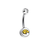 Southern Mississippi Golden Eagles Clear Swarovski Classic Style 7/16