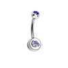 Gonzaga Bulldogs Blue Swarovski Classic Style 7/16